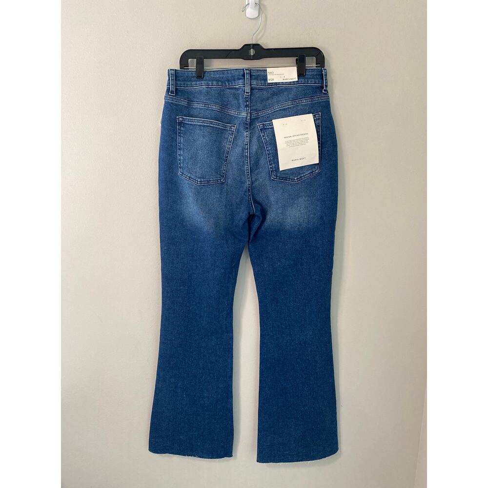 NWT Warp + Weft NAO High Rise Bootcut Jeans Women’s Size 29 - Picture 4 of 4